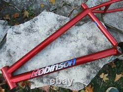 Old School 1994 Robinson SST BMX Frame, Red