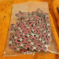 Old School 80s BMX. Rare NOS DiD Red Chain
