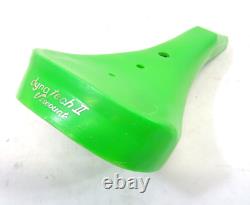 Old School 80s Viscount Dyna Tech II 2168 BMX Bike Saddle & Guts Lime Green Used