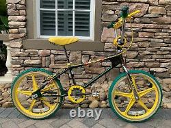 Old School BMX 1979 JAG Apple Stick Green Complete Bike RARE