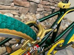 Old School BMX 1979 JAG Apple Stick Green Complete Bike RARE