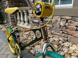 Old School BMX 1979 JAG Apple Stick Green Complete Bike RARE