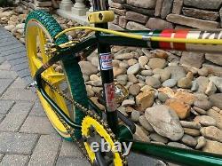 Old School BMX 1979 JAG Apple Stick Green Complete Bike RARE