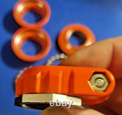 Old School BMX, 80s Orange Tioga Mx 101 Headset In Box Good Used Condtion