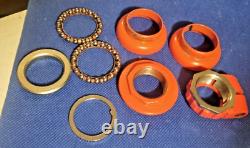 Old School BMX, 80s Orange Tioga Mx 101 Headset In Box Good Used Condtion