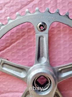 Old School BMX. 80s SHIMANO DURA ACE BMX CRANKSET, SHIMANO CHAINRING. Vgc