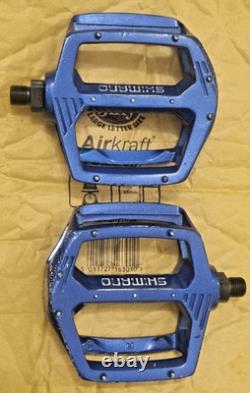 Old School BMX. 80s Shimano Dx Pedals, Half Inch For 1pc