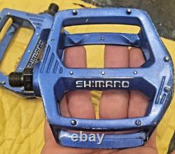 Old School BMX. 80s Shimano Dx Pedals, Half Inch For 1pc