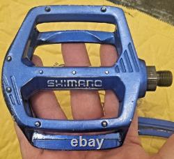 Old School BMX. 80s Shimano Dx Pedals, Half Inch For 1pc