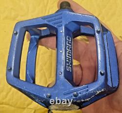 Old School BMX. 80s Shimano Dx Pedals, Half Inch For 1pc