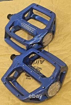 Old School BMX. 80s Shimano Dx Pedals, Half Inch For 1pc
