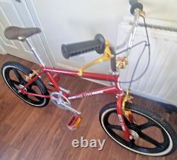 Old School BMX. 80s bmx, 1978/79 Redline Proline in stunning red, superb condtion