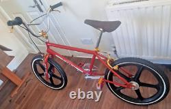 Old School BMX. 80s bmx, 1978/79 Redline Proline in stunning red, superb condtion