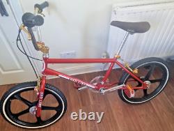 Old School BMX. 80s bmx, 1978/79 Redline Proline in stunning red, superb condtion