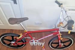 Old School BMX. 80s bmx, 1978/79 Redline Proline in stunning red, superb condtion
