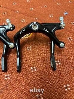 Old School BMX Acs Brake Calipers 860 From Haro + Dia Compe Tec 77 Levers