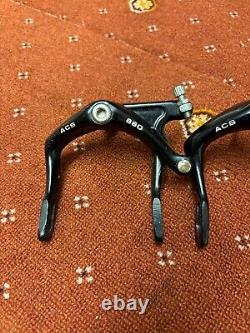 Old School BMX Acs Brake Calipers 860 From Haro + Dia Compe Tec 77 Levers