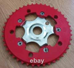 Old School BMX Addicks 44T Chainring and Spider NOS. Rare. Vintage