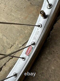 Old School BMX. Araya 24 X 1.75 Suzue Hubs Cheng Shin Tyres Nice! Cruiser 1980s