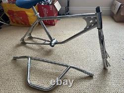 Old School BMX Asco Pro Turbo Frame/forks Year 1980+seat Clamp +seat Post