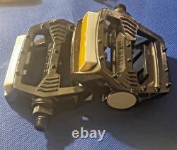 Old School BMX, Black 80s Shimano 1pc Pedals, good Used Condtion
