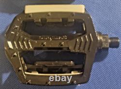 Old School BMX, Black 80s Shimano 1pc Pedals, good Used Condtion