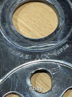 Old School BMX COMBO Takagi MX Spider / TUF NECK 44T Chainring Blue & BOLTS