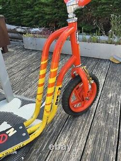 Old School BMX CW NOPED SCOOTER 1980's Original