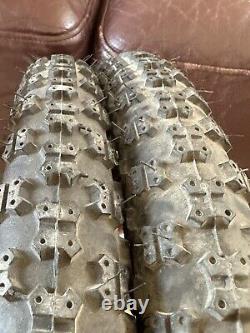 Old School BMX Cheng shin 20 X2.125 Fat/fat Pair Of Tyres Tires Good Tread 80's