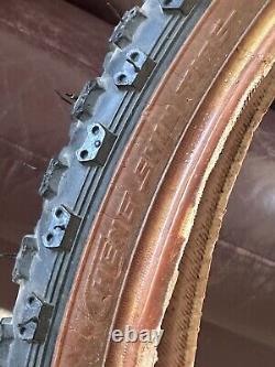 Old School BMX Cheng shin 20 X2.125 Fat/fat Pair Of Tyres Tires Good Tread 80's
