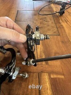 Old School BMX Diacompe 890 Black Brakes With Centralisers Tech 3 Levers+cables