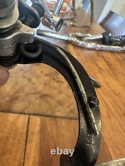 Old School BMX Diacompe 890 Black Brakes With Centralisers Tech 3 Levers+cables