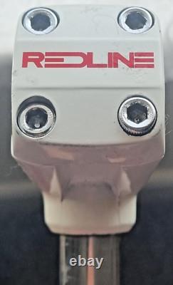 Old School BMX. Early 80s White Redline Forklifter Stem By Suntour. Original Box