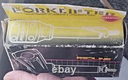 Old School BMX. Early 80s White Redline Forklifter Stem By Suntour. Original Box