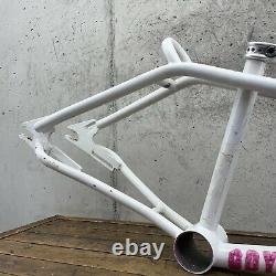 Old School BMX Frame Set 80s Freestyle Twin Top Tube Tracker