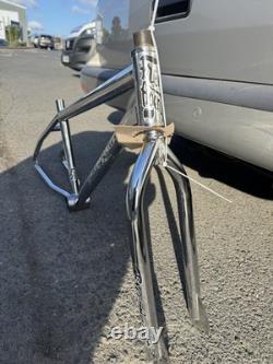 Old School BMX FreeAgent 24 Cruiser frame & forks 80's Vintage retro GT BURNER