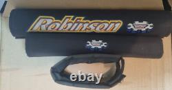 Old School BMX. Full Original 1989 Robinson Pad Set, Good Used Condtion
