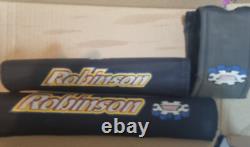Old School BMX. Full Original 1989 Robinson Pad Set, Good Used Condtion