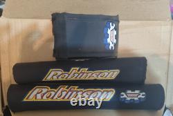 Old School BMX. Full Original 1989 Robinson Pad Set, Good Used Condtion