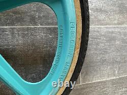 Old School BMX Graphite Perigrine Mag Wheels & Og Comp St Tyres