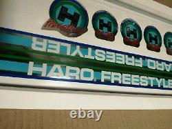 Old School BMX, Haro Freestyle, Framed Decal Set