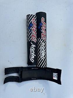 Old School BMX JMC Flite USA Pad Set Black Jmc Racing