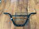 Old School Bmx Nitto Black Crmo Handle Bars Year 1983 Very Nice! Genuine 80's