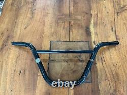 Old School BMX Nitto Black Crmo Handle Bars Year 1983 Very Nice! Genuine 80's