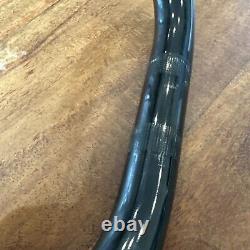 Old School BMX Nitto Black Crmo Handle Bars Year 1983 Very Nice! Genuine 80's