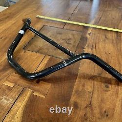 Old School BMX Nitto Black Crmo Handle Bars Year 1983 Very Nice! Genuine 80's