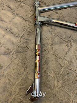 Old School BMX RC1983 Redline Proline PL-20 Carrera II Frame & Forks Made Japan