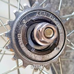 Old School BMX. Rare 80s Graphite ACS Zrims. Near Mint Condtion