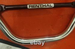 Old School BMX Rare 80s Renthals Race Handlebars Stamped. In Superb used Condtion