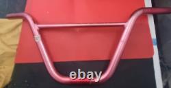 Old School BMX. Rare Red 80s Race Inc Handlebars